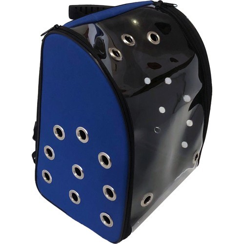 Pamuk Petshop Içi ve Dışı Aynı Renk Su Geçirmez, Şeffaf Kedi Köpek Sırt Çantası 