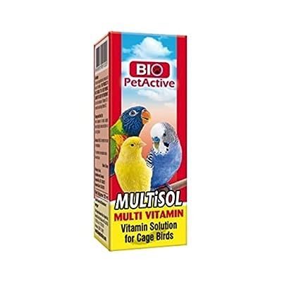 Bio PetActive Multisol Multi Vitamin Kuş Vitamini 30ml 