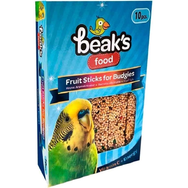 Beaks Meyveli Muhabbet Kuşu Krakeri 10 Lu
