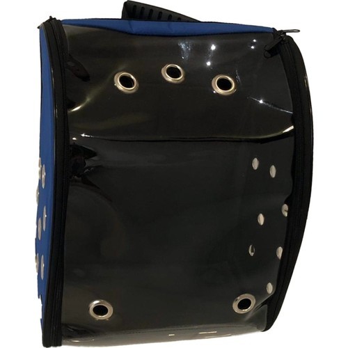 Pamuk Petshop Içi ve Dışı Aynı Renk Su Geçirmez, Şeffaf Kedi Köpek Sırt Çantası 