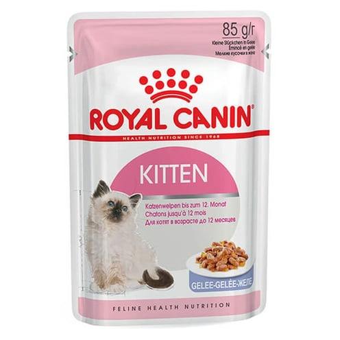 ROYAL CANIN Kitten Jelly Pouch Yaş Mama, Yavru Kedi, 0,85 Gr