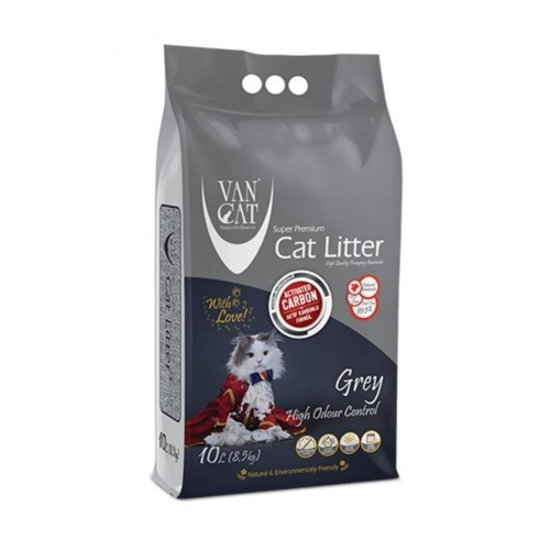 Vancat Lıtter Grey Aktif Karbonlu 10 Lt