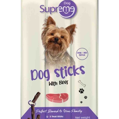 Supreme Dog Sığır Etli Ödül Çubuk 3x5gr
