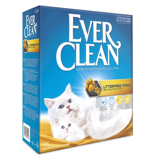 Ever Clean Less Trail/Litter Free Patilere Yapışmayan Topaklanan Kedi Kumu 10lt