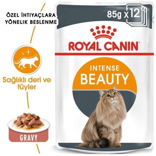 ROYAL CANIN Intense Beauty Gravy Yaş Kedi Maması 85 gr