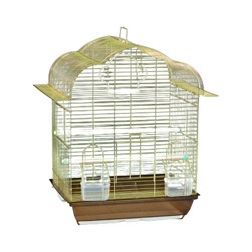 Eurogold Oval Çatılı Kuş Kafesi (30X23X40)