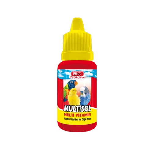 BİO PETACTİVE Multisol Kuş Multi Vitamini 30ml