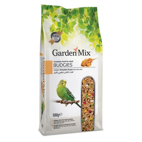 Garden Mix Super Premium Ballı Muhabbet Kuşu Yemi 500 Gr 
