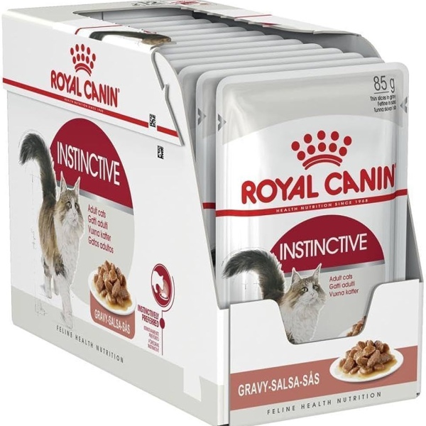 Royal Canin Instinctive Gravy Pouch Yaş Kedi Maması (12 x 85gr)